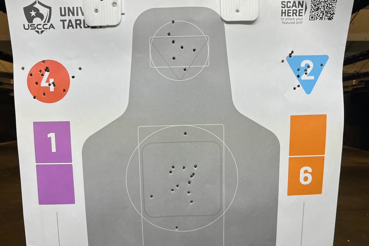 target shot with WMP