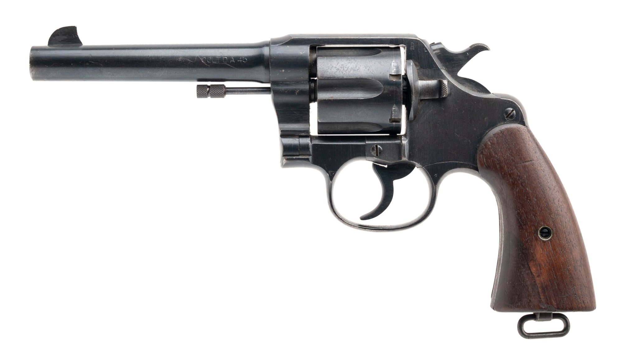 Colt Model 1917 Double-Action revolver left-side view
