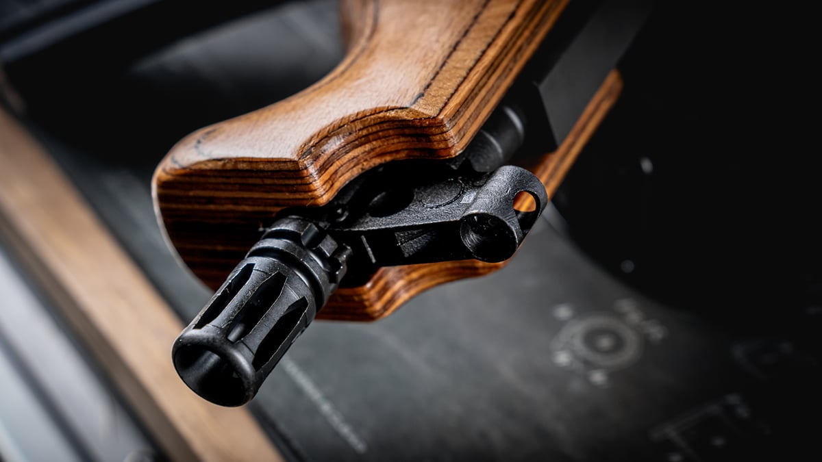 front sight on Micro Draco