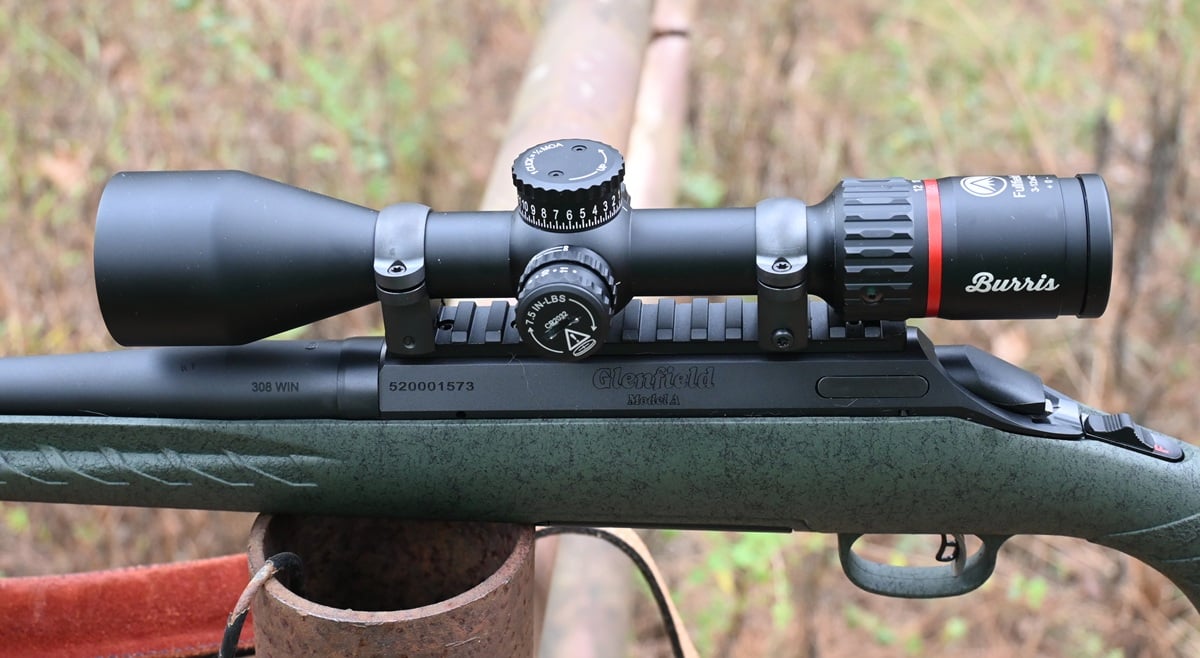 Glenfield Model A rifle Burris scope