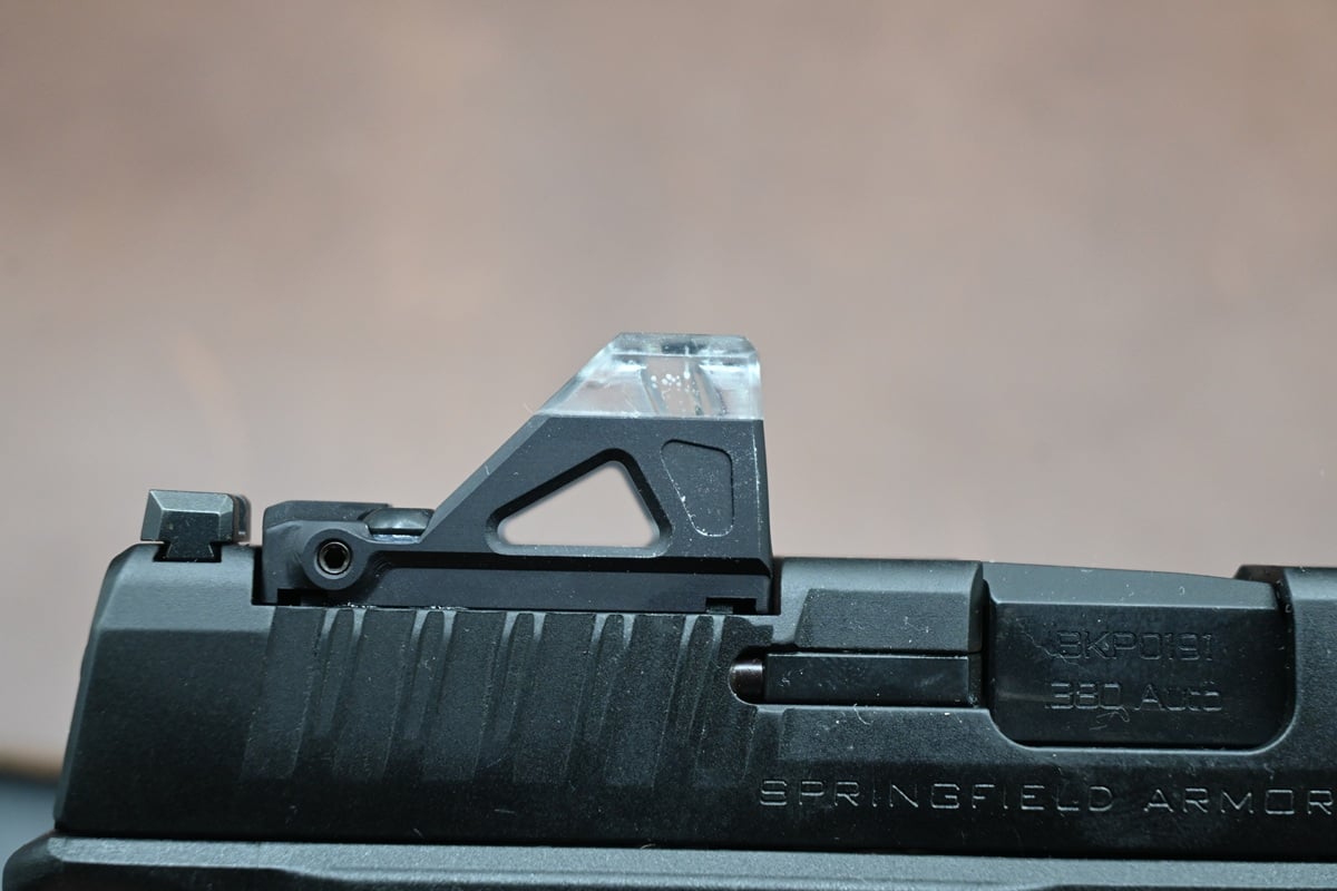 A Shield OMSsc 4 MOA red dot