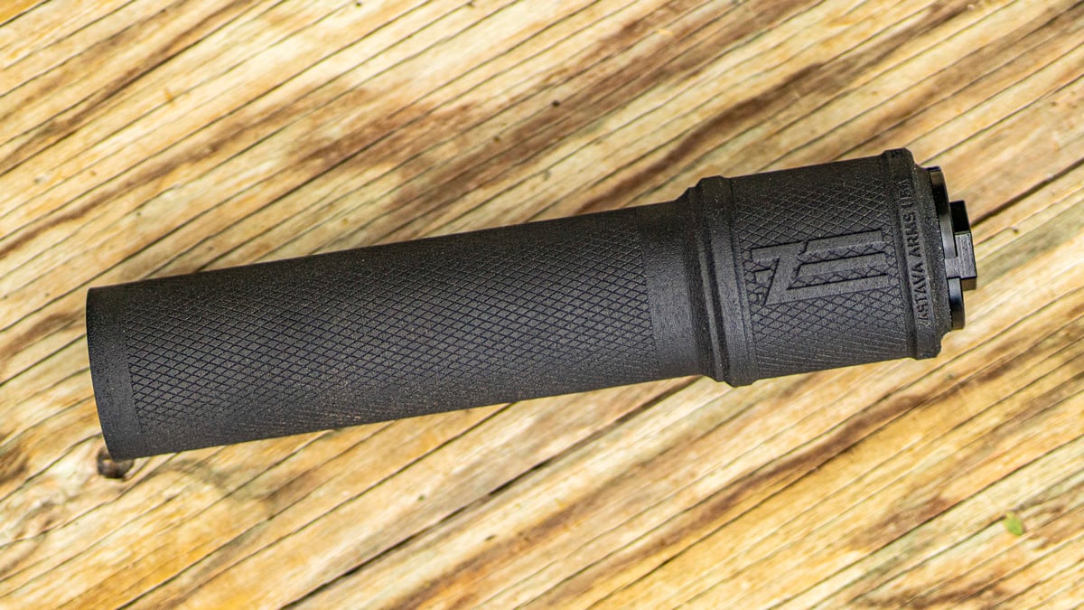 Zastava ZVuk Suppressor with M70 ZPAP Rifle