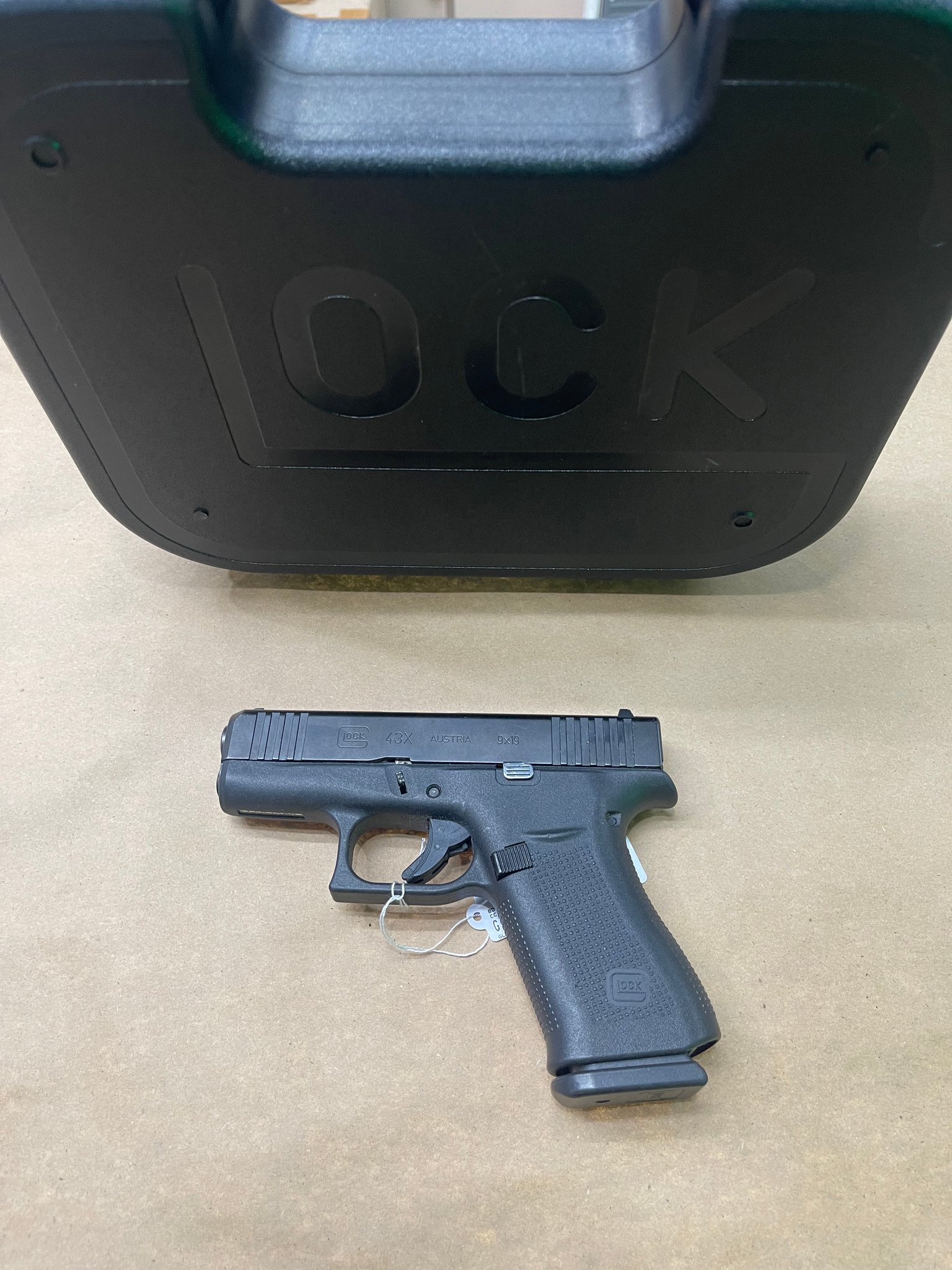 GLOCK 43X 9mm luger (9x19 para)
