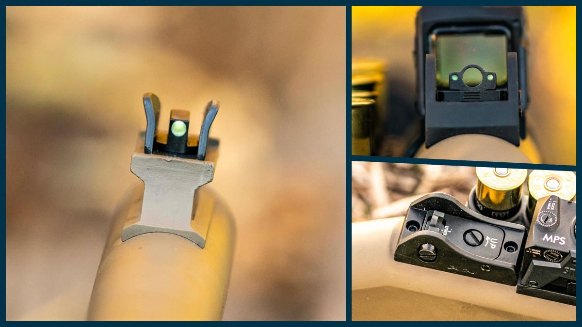 Benelli M4 EXT Shotgun Sights
