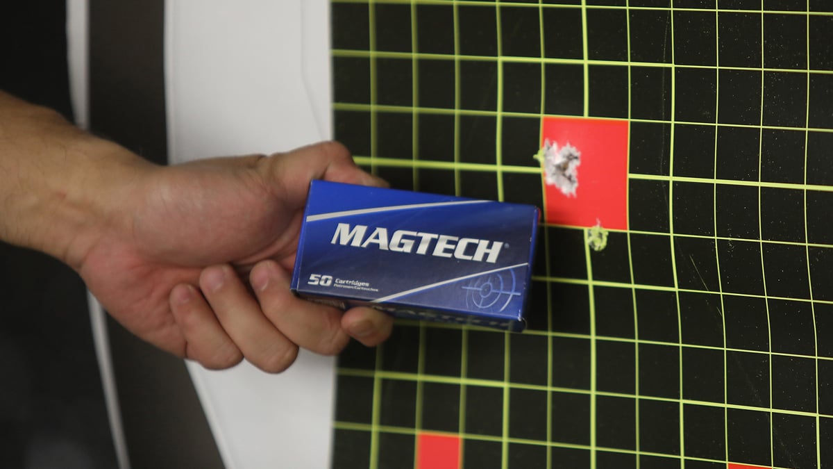 target with ammo