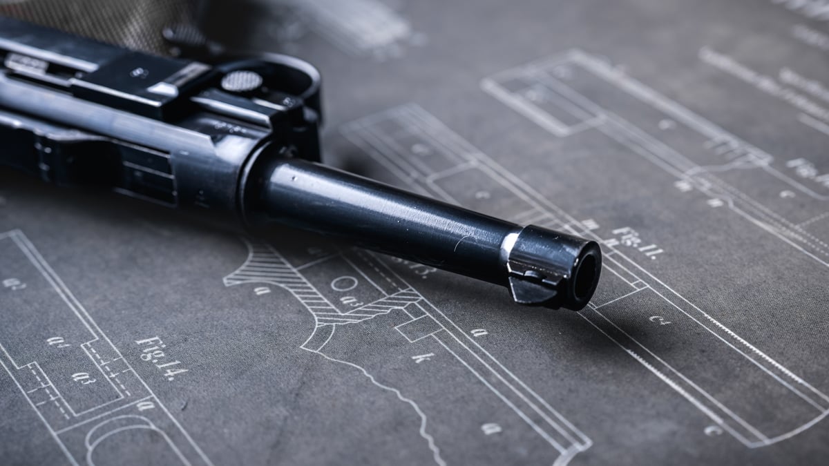 Luger P.08 barrel