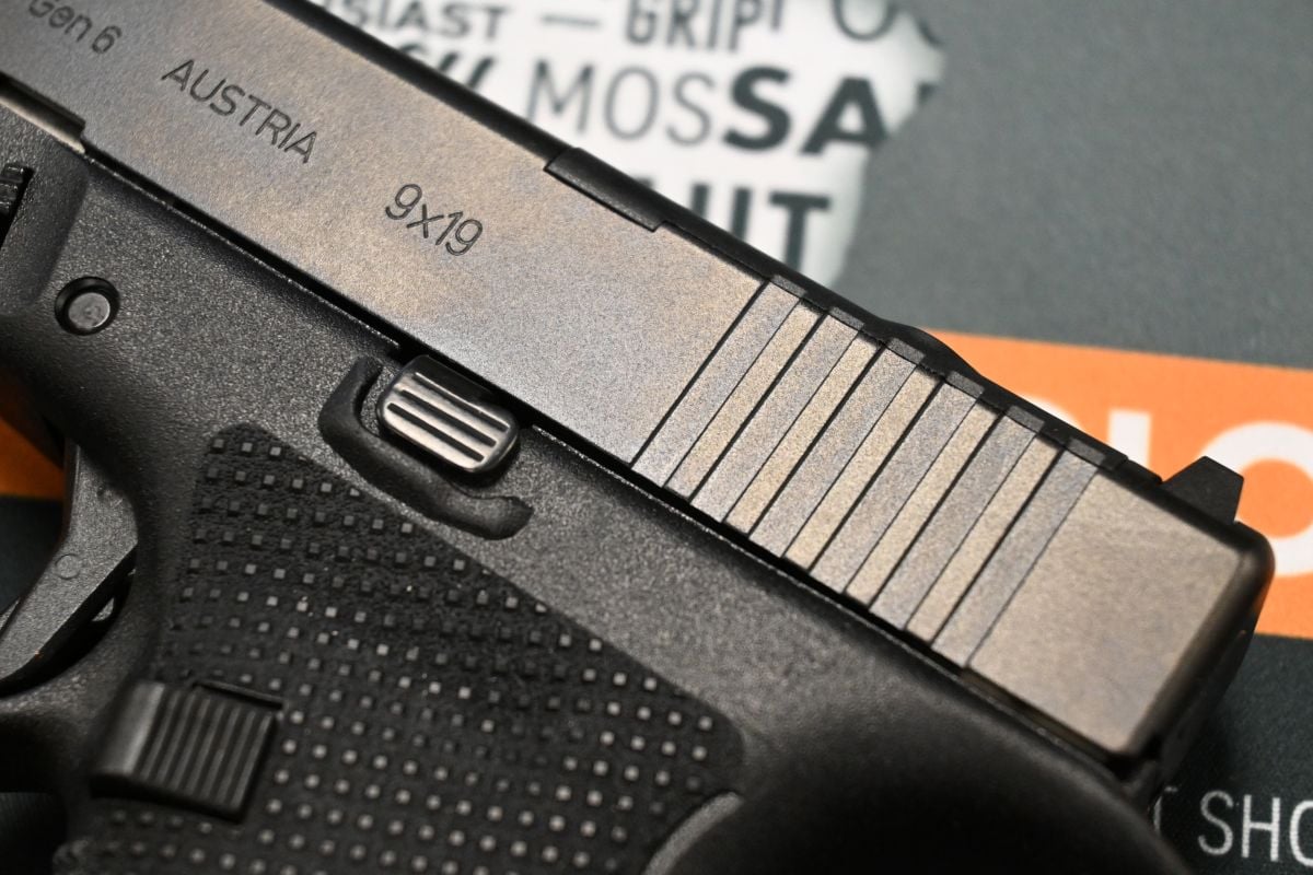 Glock Gen 6 Ambidextrous Slide Stop Detail - Guns.com