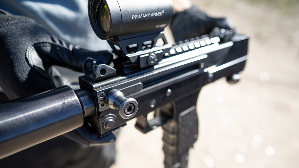 cocking knob on MasterPiece Arms Defender MPA30SST