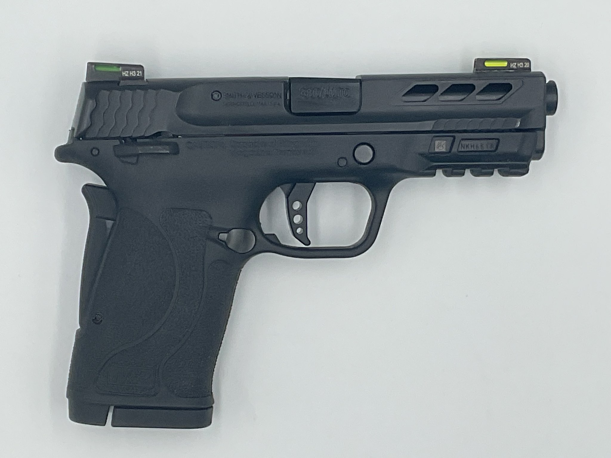 SMITH & WESSON M&P380 SHIELD EZ M2.0 BLACK PORTED BARREL