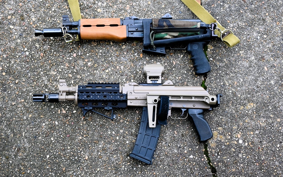 Zastava ZPAP M85 and M85 NP compared