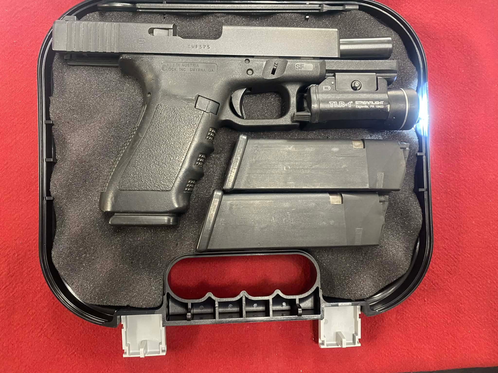 GLOCK G21 SF Police Trade In w/ TLR-1 + Ameriglo Glock Night Sights