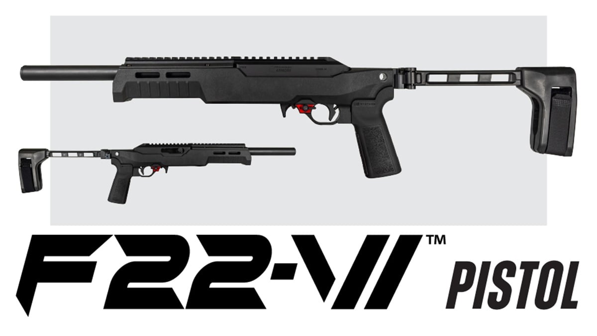 Angstadt, Franklin Armory Team up for Integrally Suppressed F-22-V