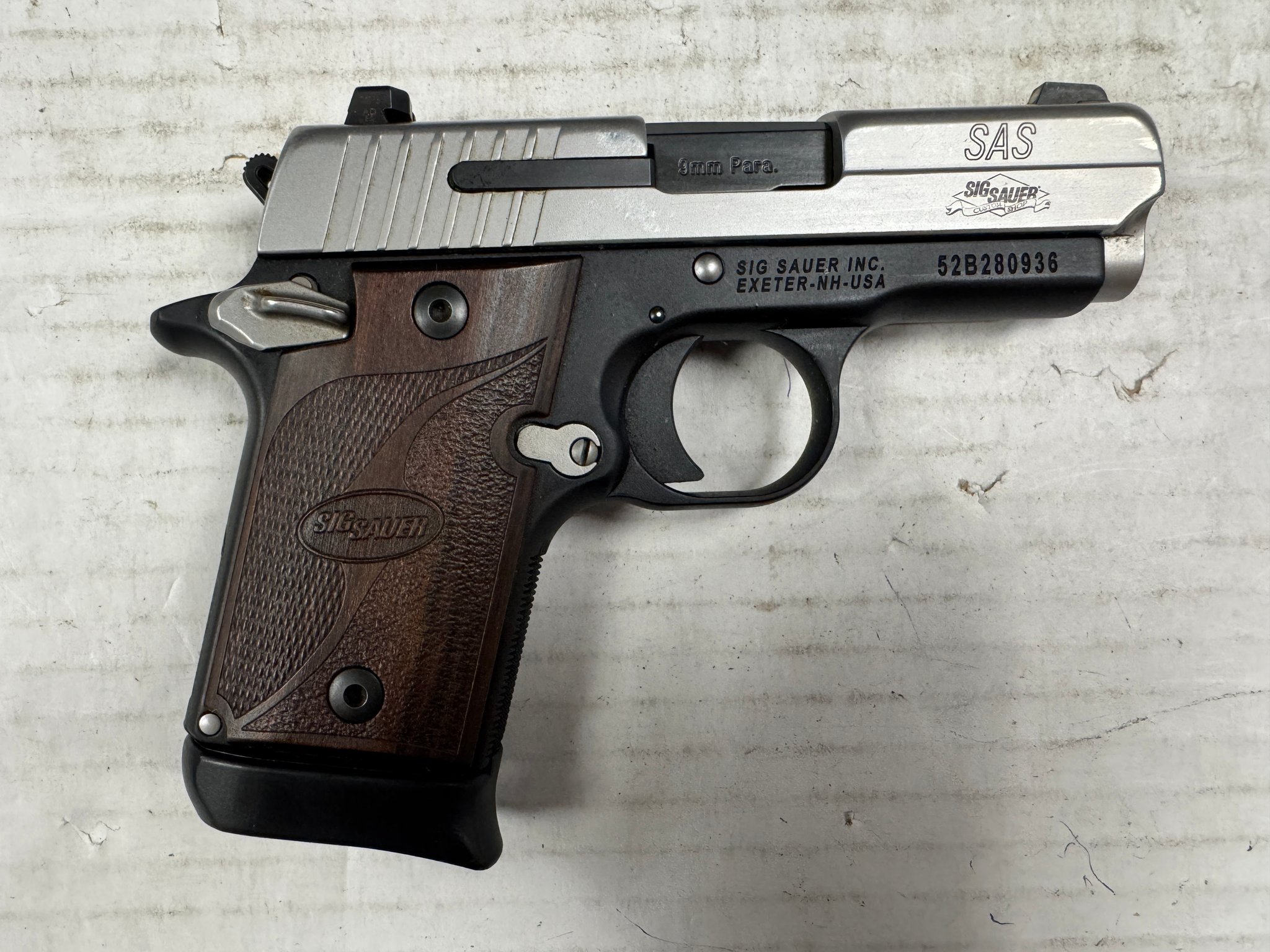 SIG SAUER P938 SAS