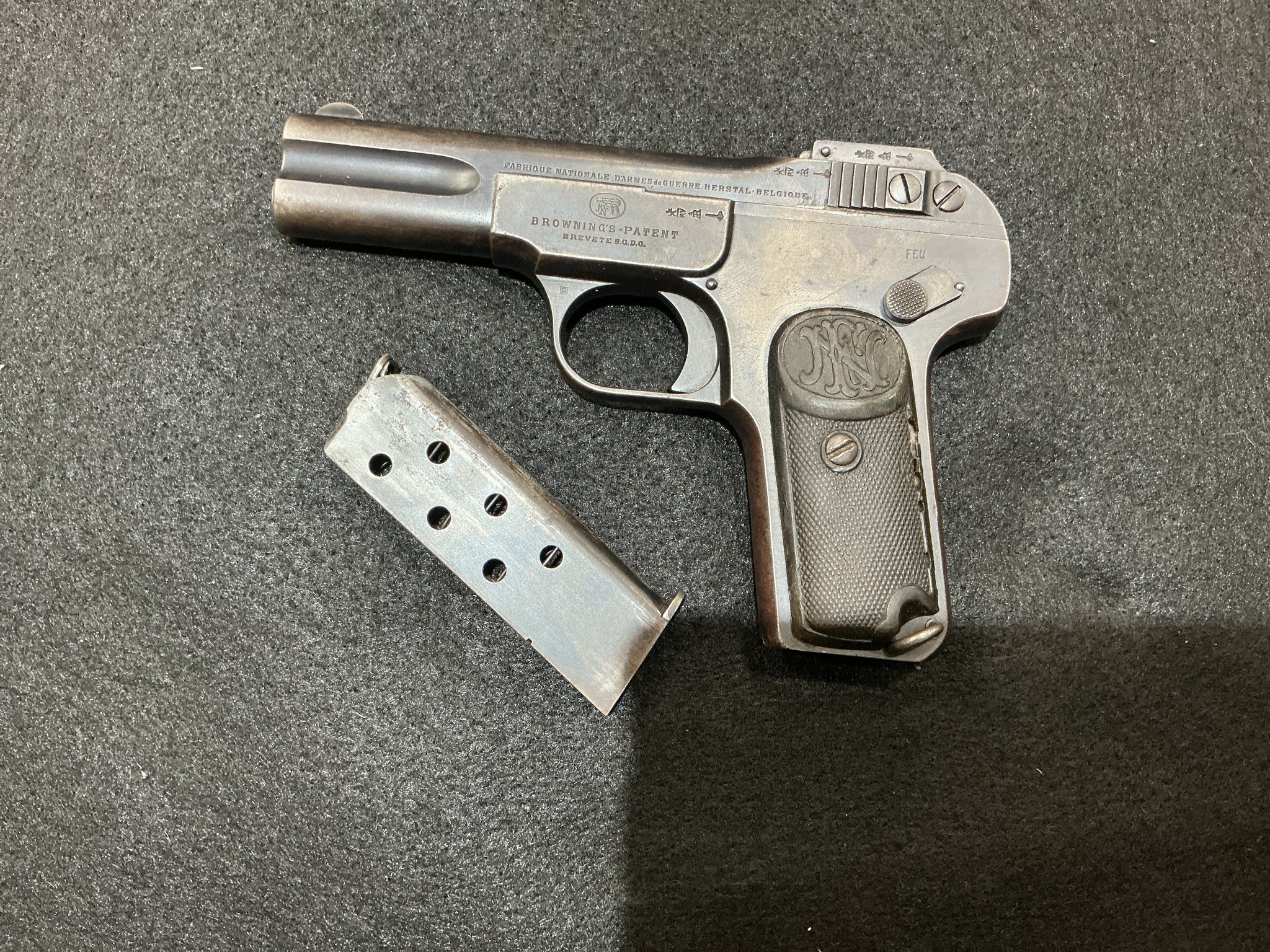 FN BROWNING PATENT