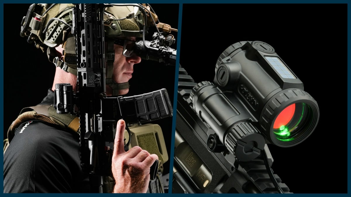 Holosun, Optics, Scopes, Red Dots, SHOT Show 2026, SHOT 2026, SHOT Show, New Products,  ARO-EVO-Dual,