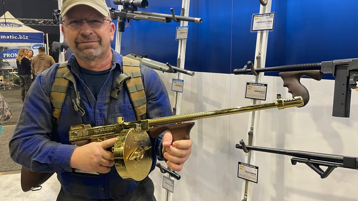 Gold Tommy Gun