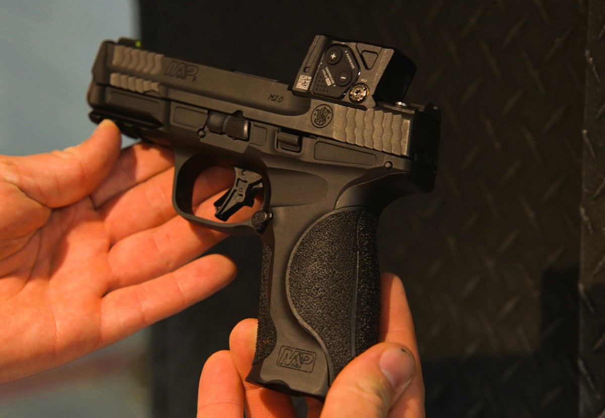 Aimpoint A-Cut with COA optic mounted S&W M&P