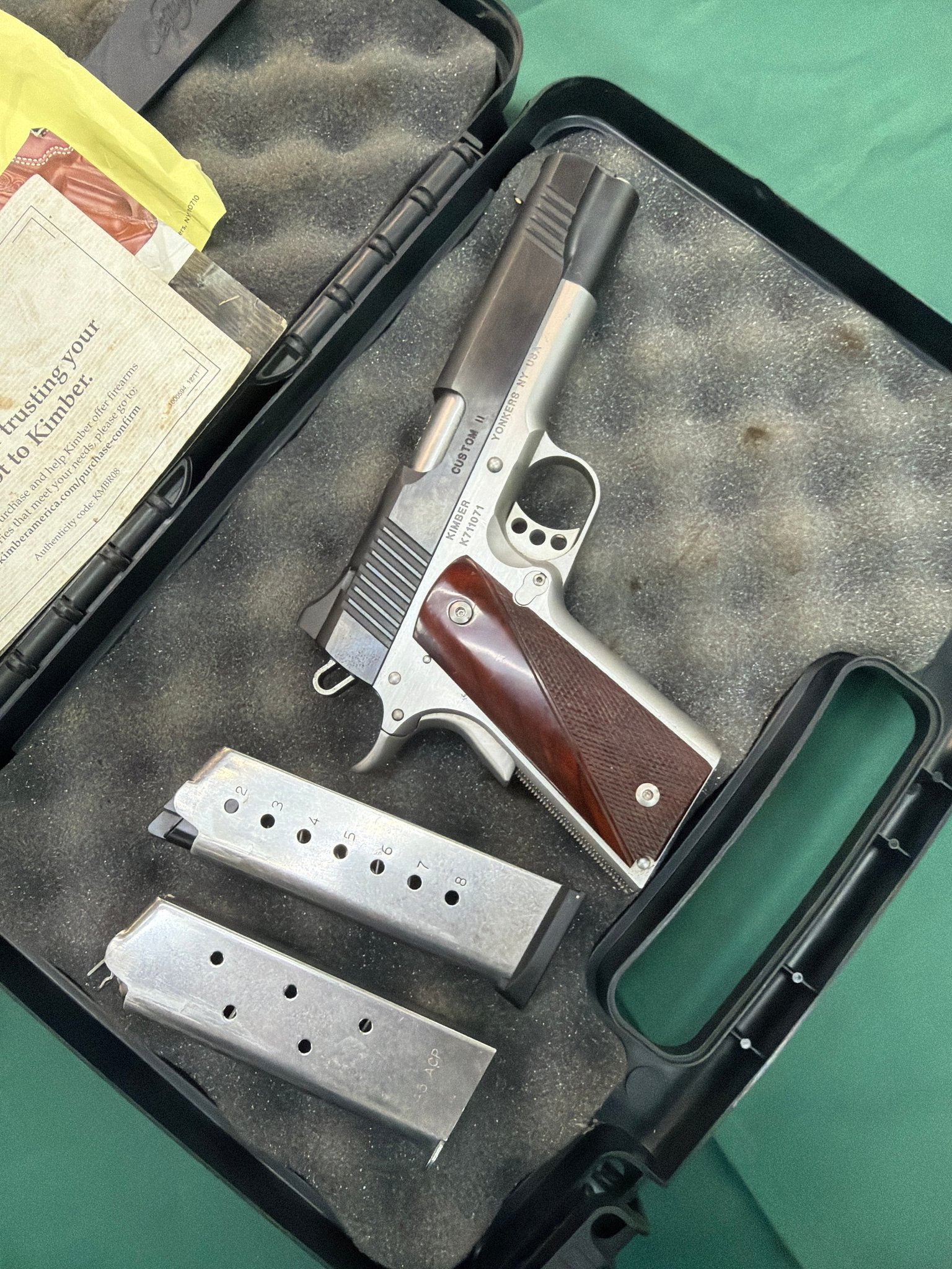 KIMBER CUSTOM II TWO-TONE