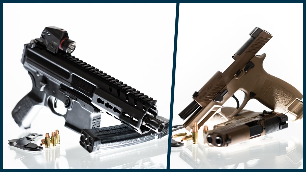 modern semi-auto 9mm handguns
