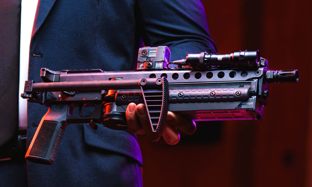 The KP50 seen in its SBR variant