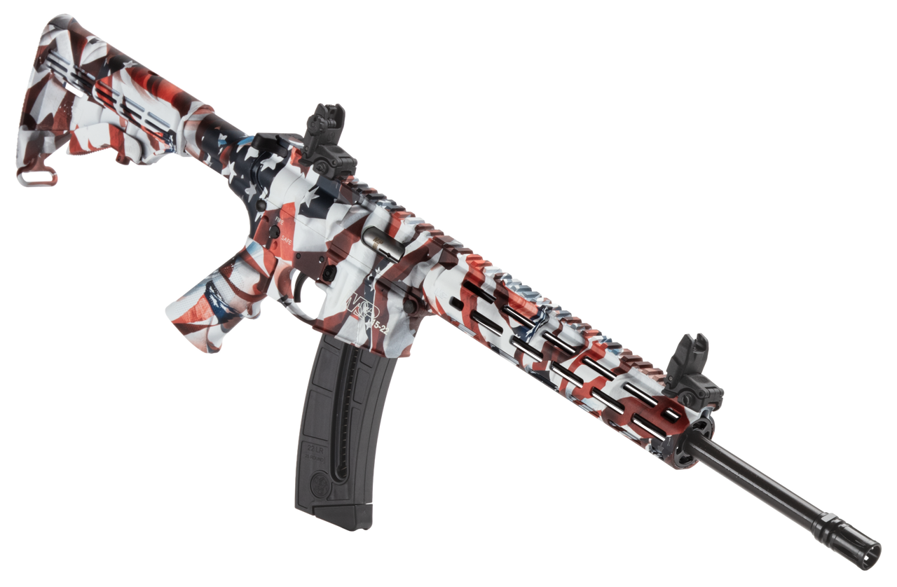 the new Flag Finish S&W M&P 15-22 Sport