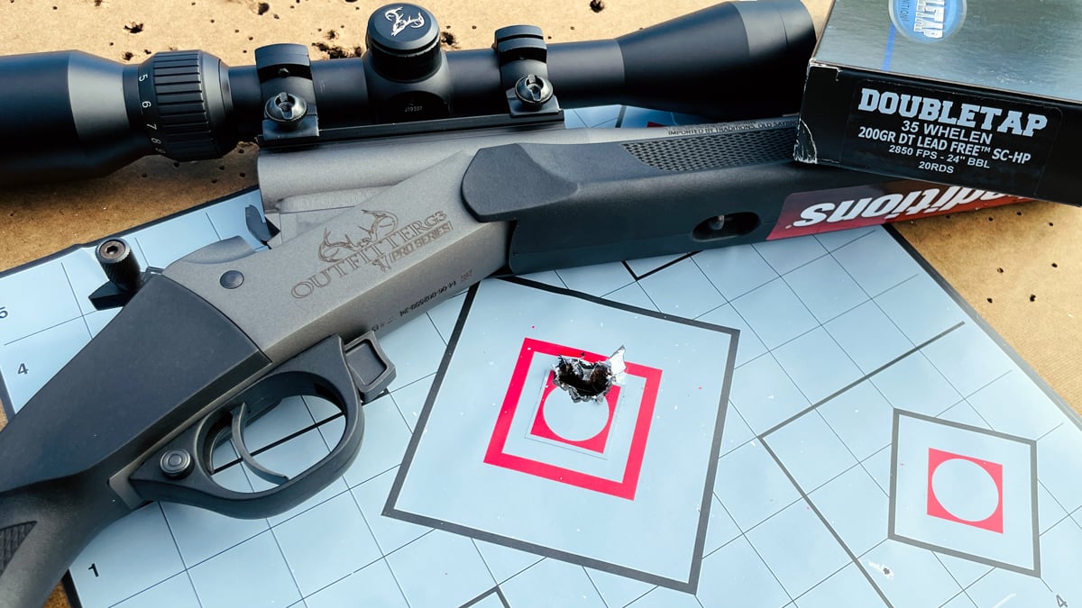 Traditions Outfitter G3 with target