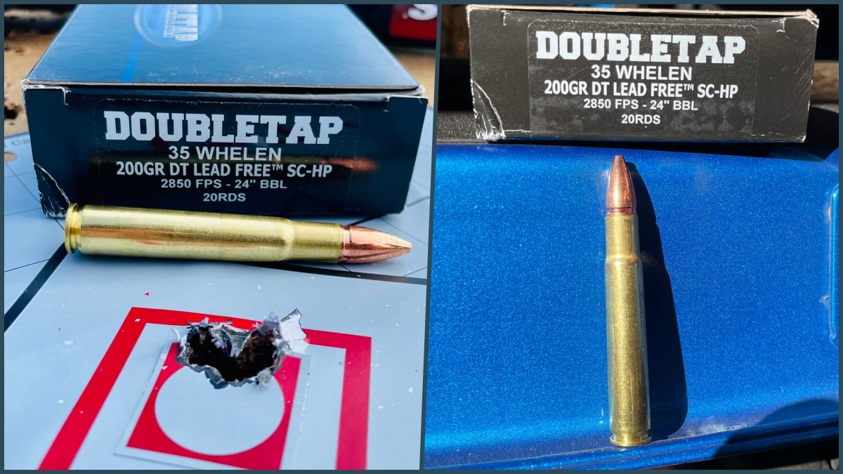 .35 Whelen round with target