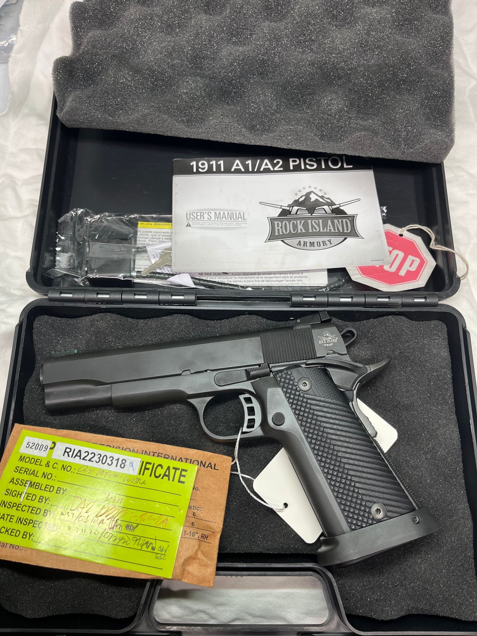 ROCK RIVER ARMS M1911 A2 FS Tact II