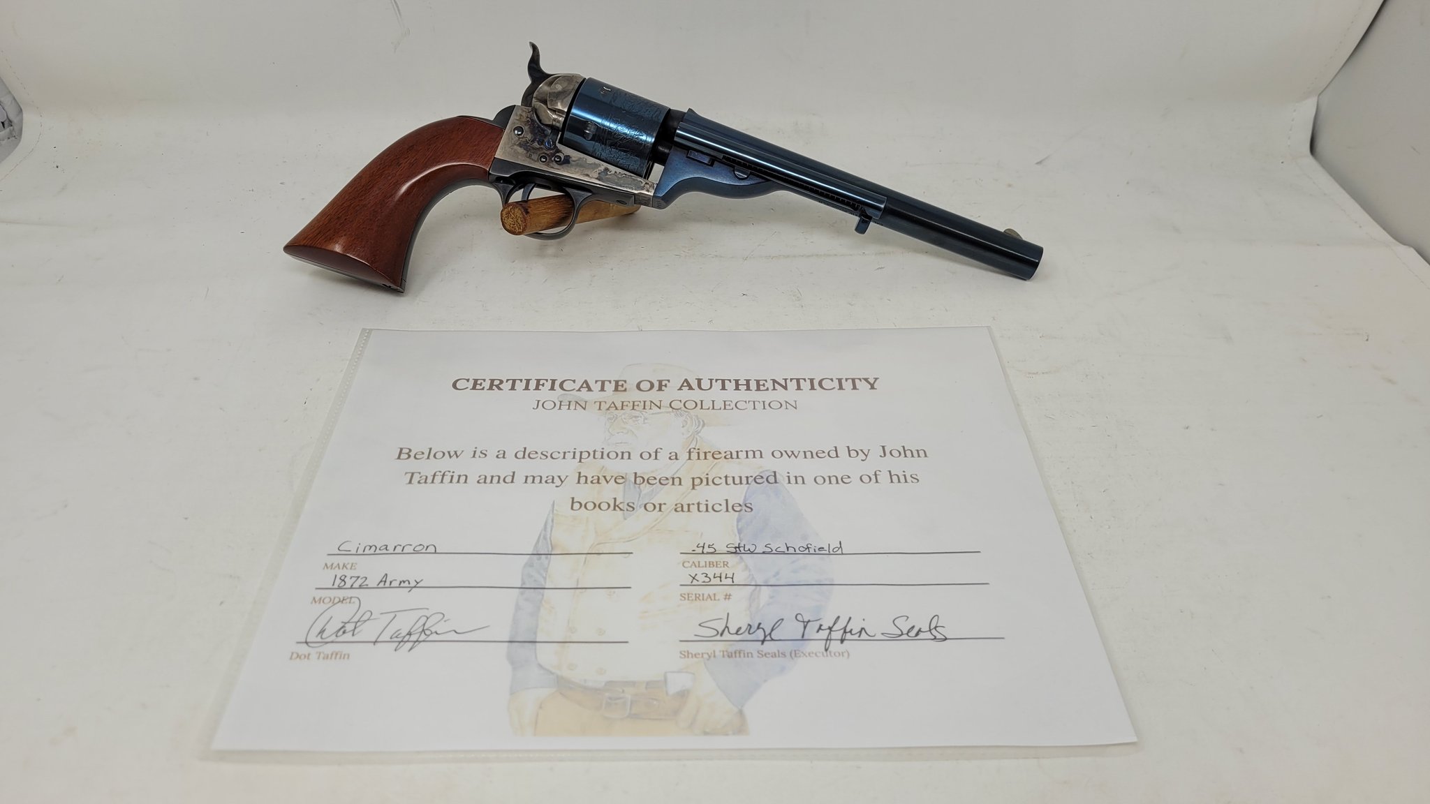 CIMARRON 1872 OPEN TOP ARMY .45 s&w