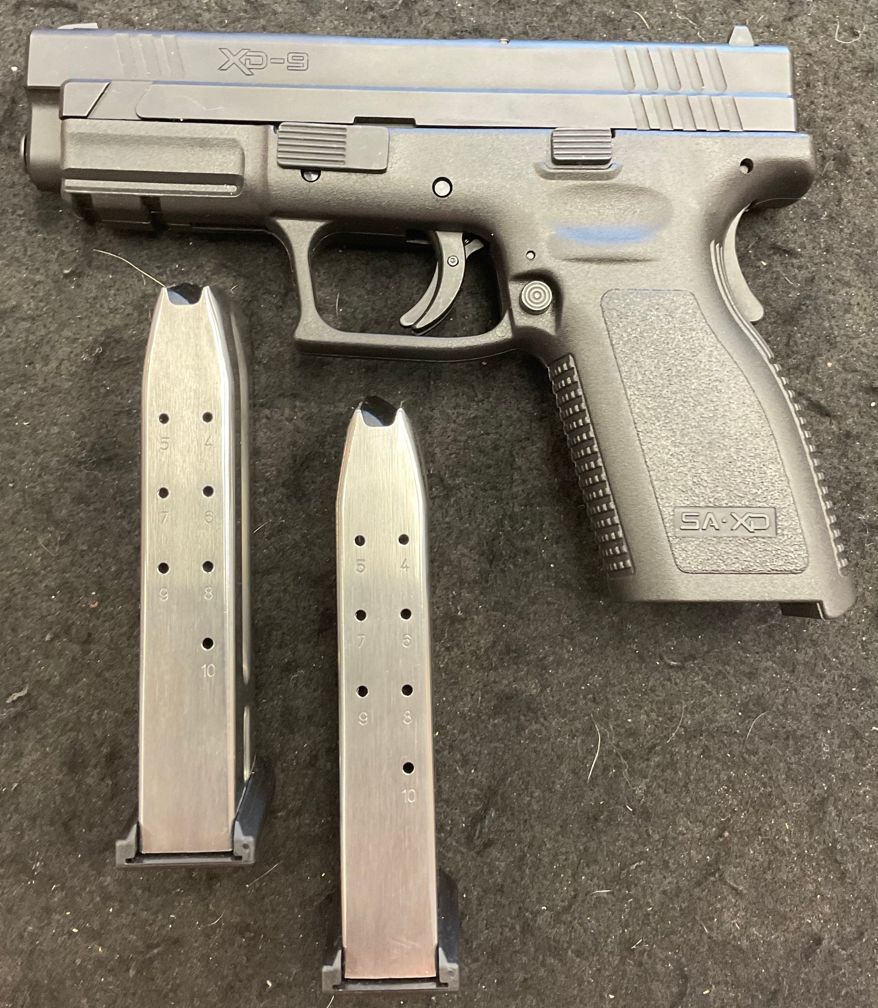Springfield Armory XD9 Pistol 9mm Luger 3.5 in Black