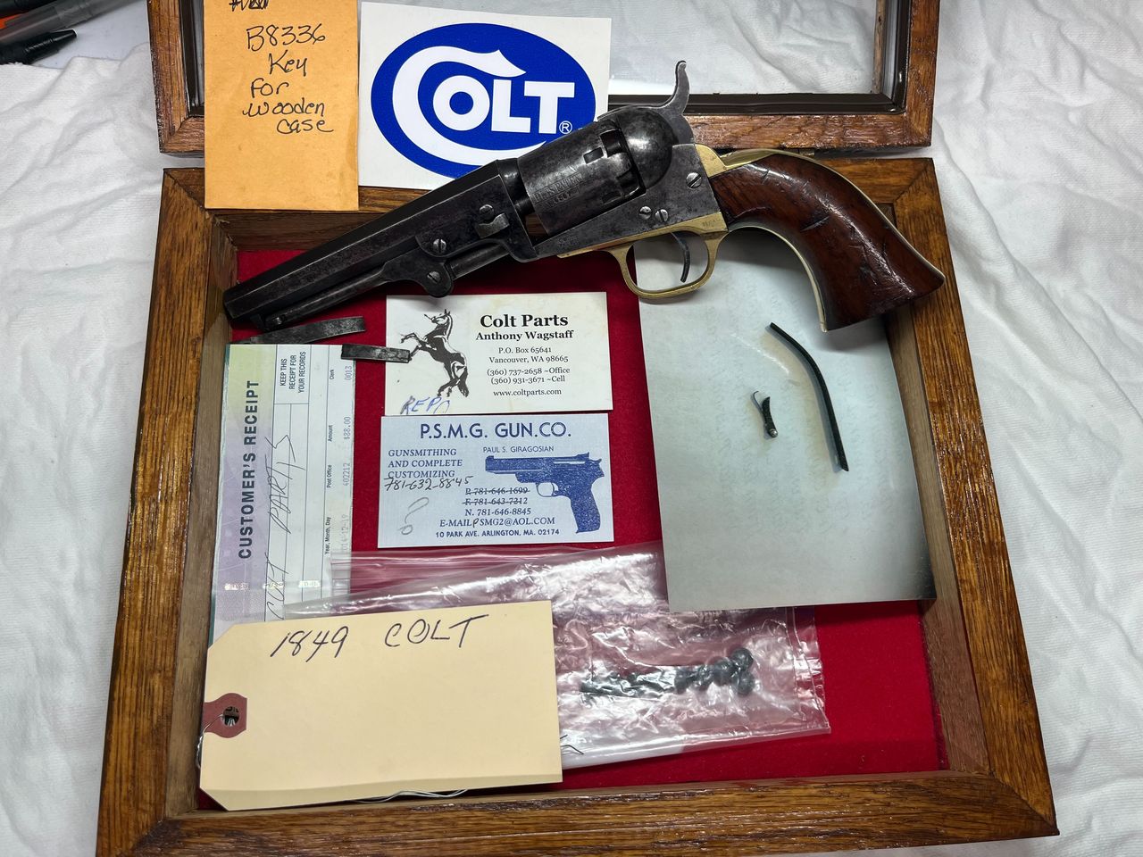 COLT 1849 POCKET .31 cal black powder