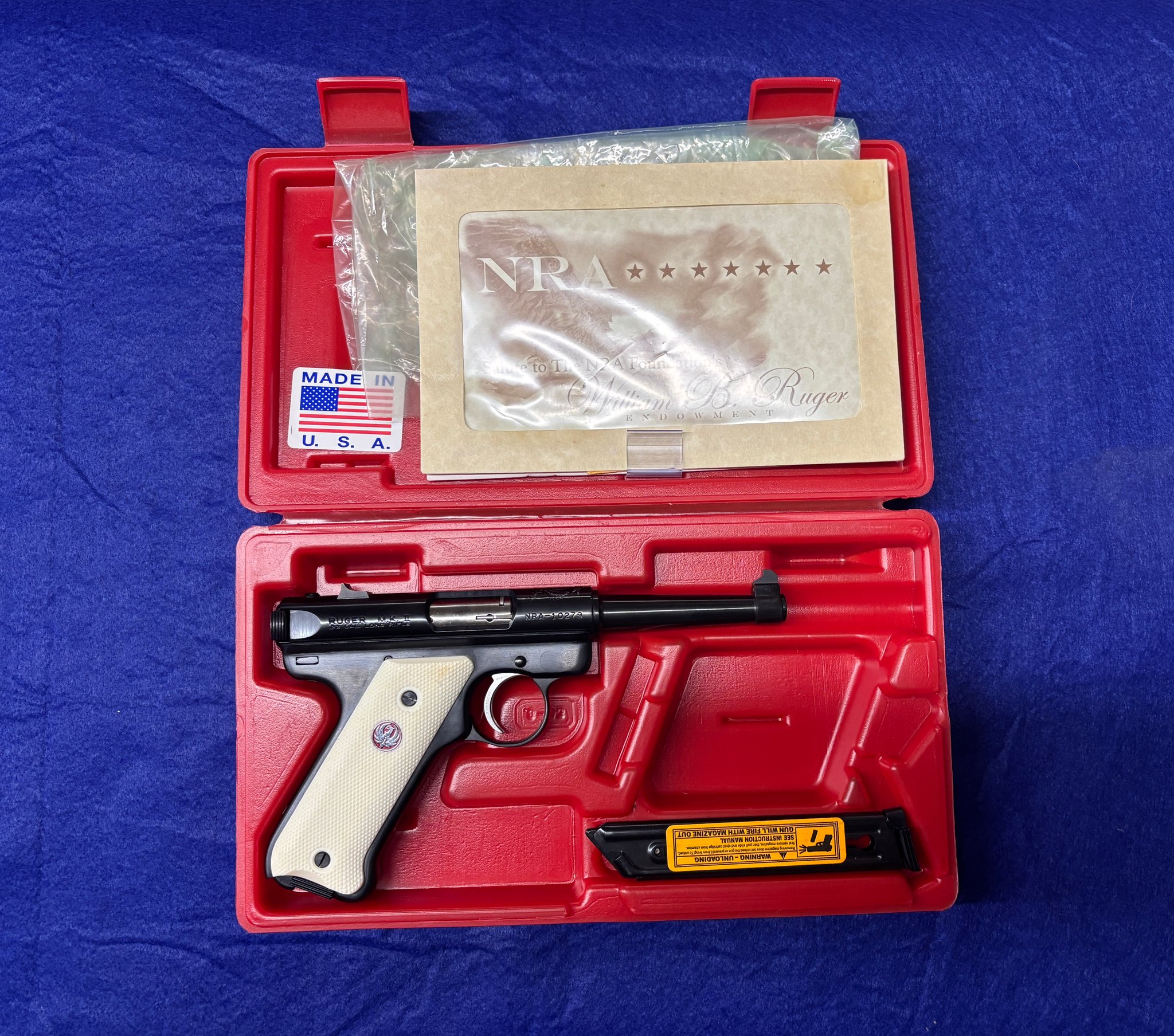 RUGER MARK II NRA