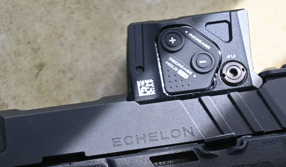 The Aimpoint COA-equipped Springfield Armory Echelon 4.0C