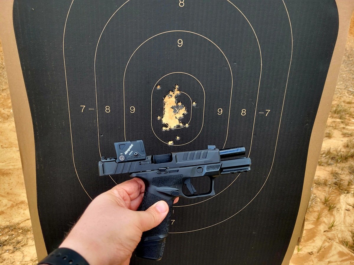 The Aimpoint COA-equipped Springfield Armory Echelon 4.0C
