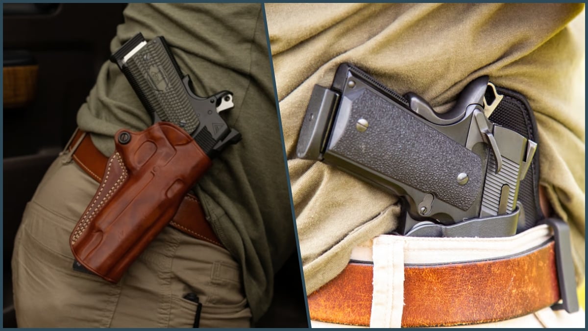 holstered 1911