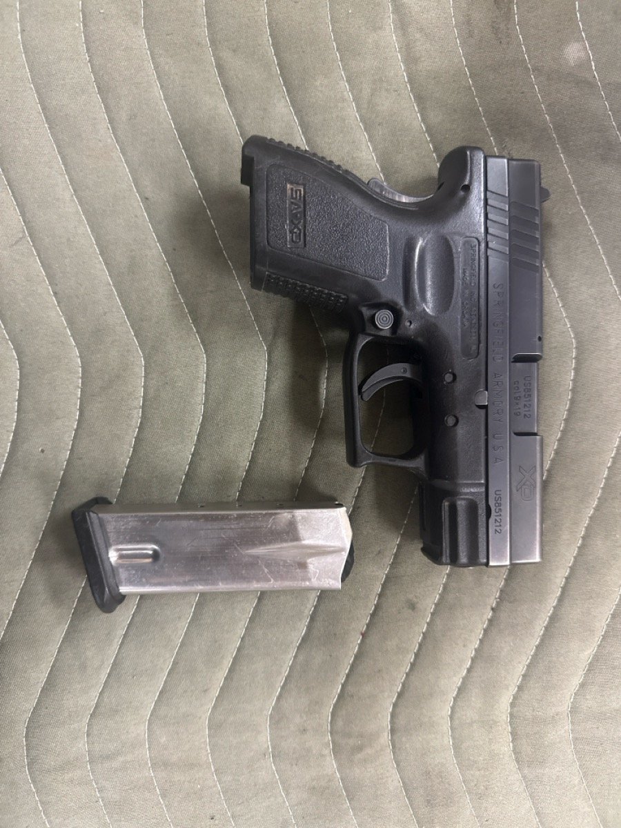 SPRINGFIELD ARMORY XD-9 SUB COMPACT XDD9801HC