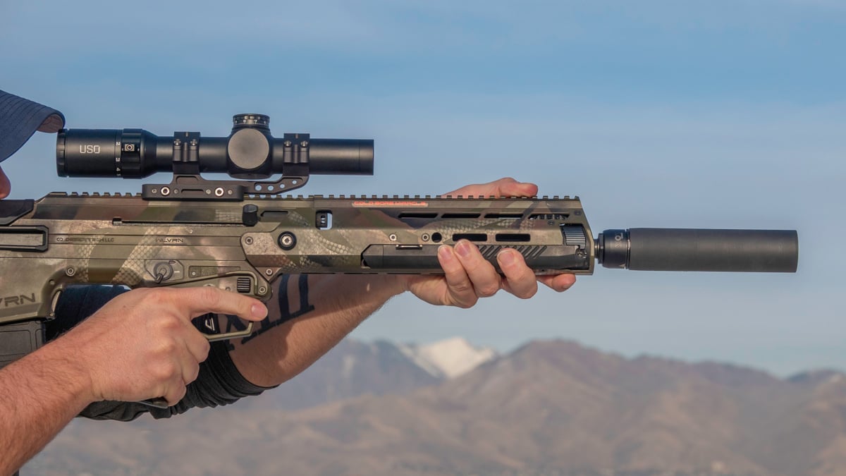 Shooting Desert Tech WLVRN with Zeroed 36