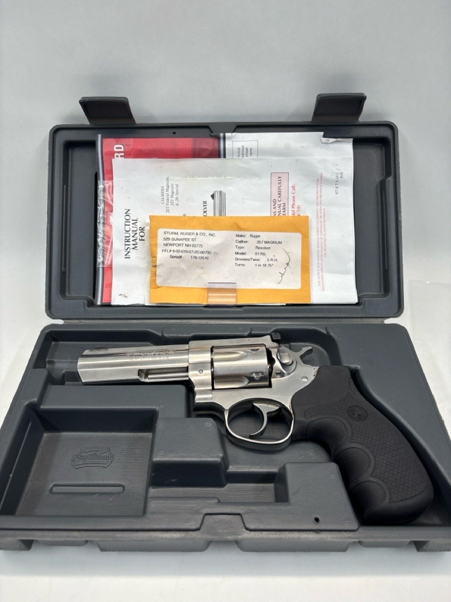 RUGER GP100 STAINLESS