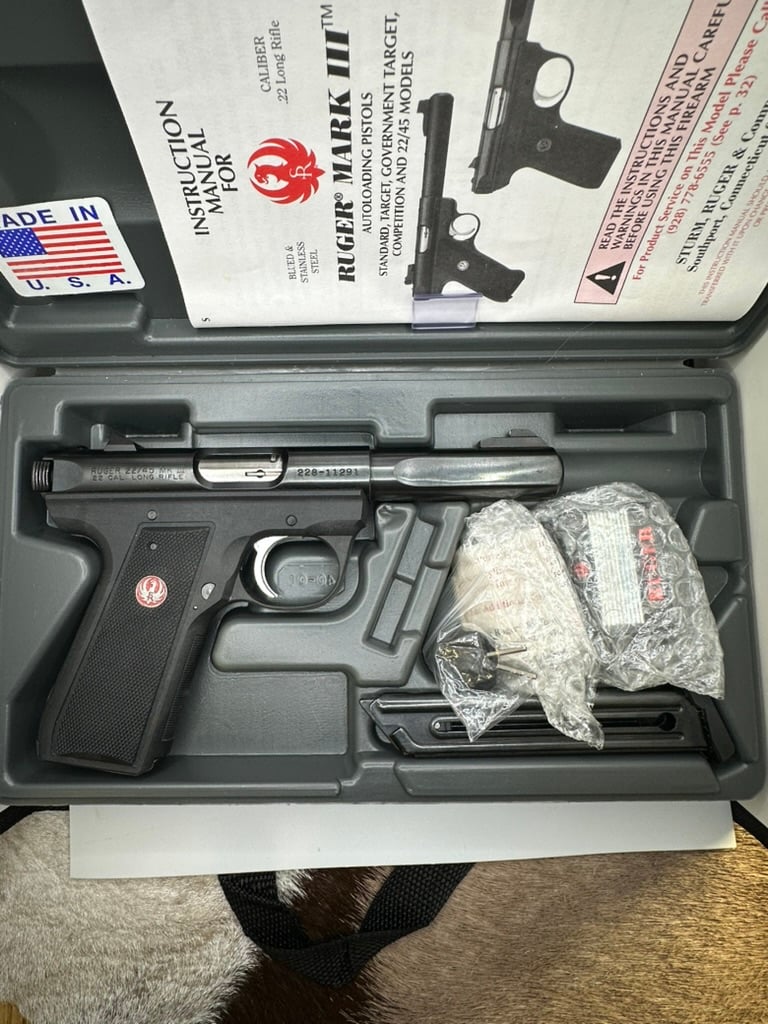 RUGER MKIII 22/45