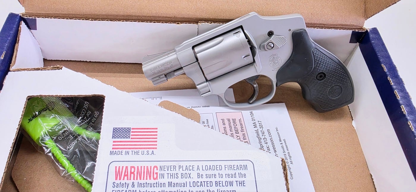 SMITH & WESSON MODEL 642-2 AIRWEIGHT
