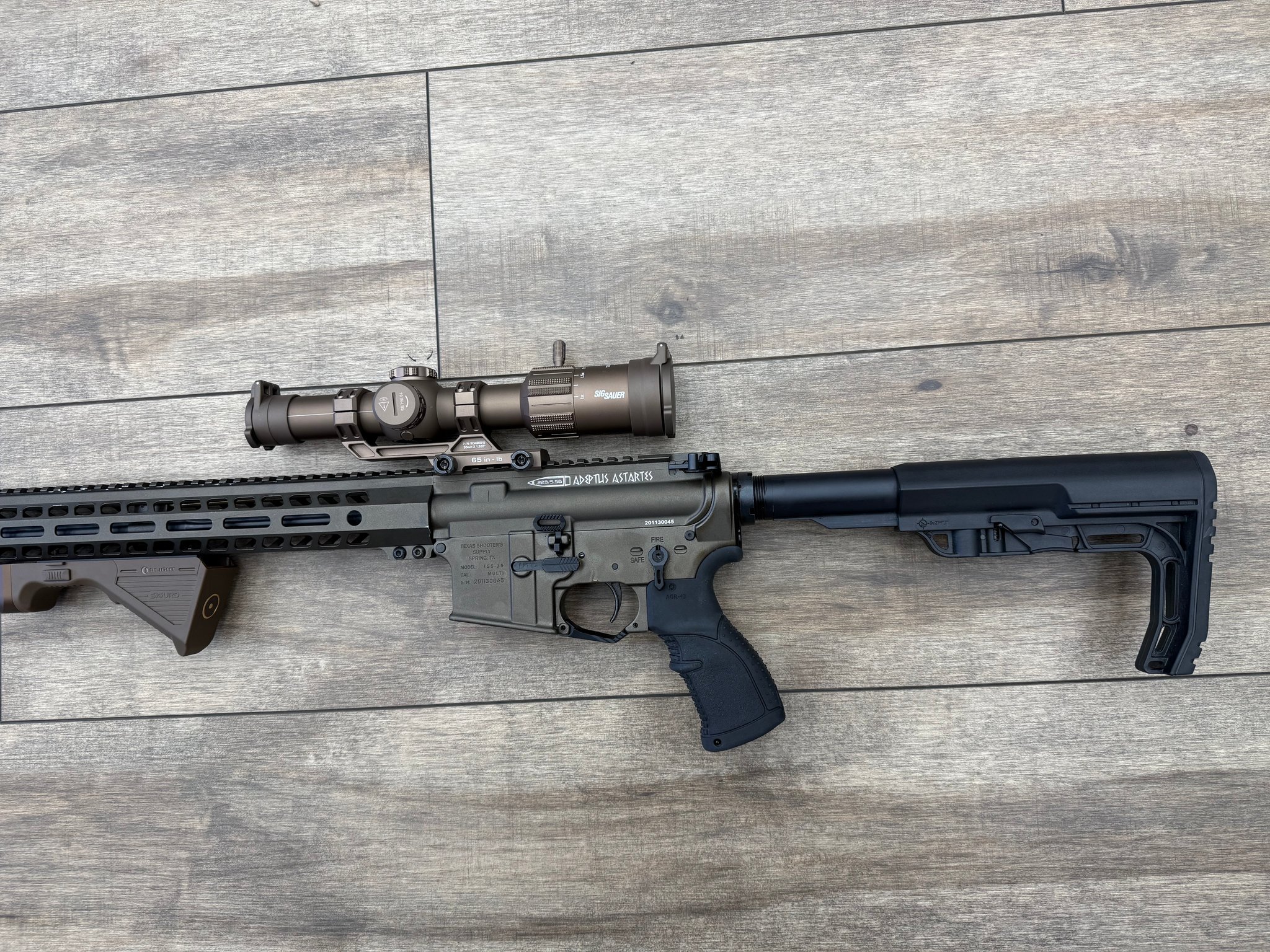 TEXAS SHOOTERS SUPPLY TSS-15 5.56x45mm nato