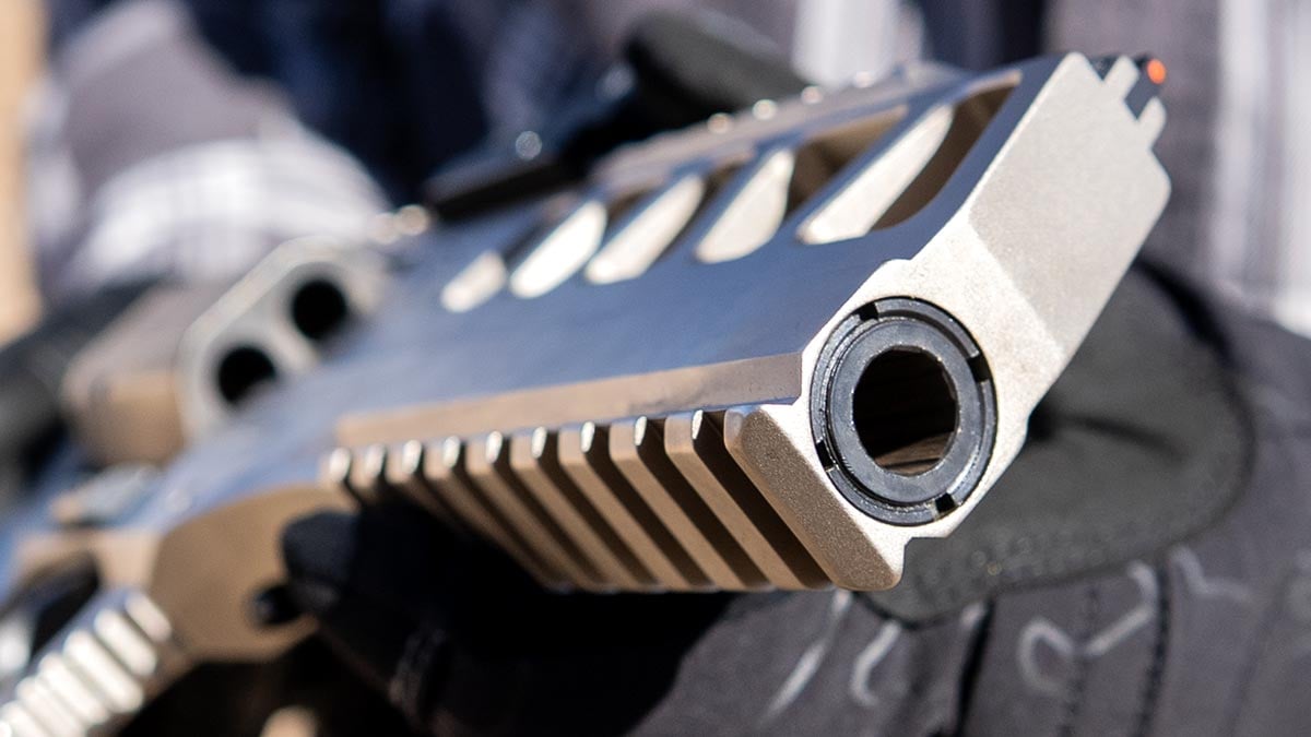 barrel on Chiappa Rhino 60DS .44 Mag