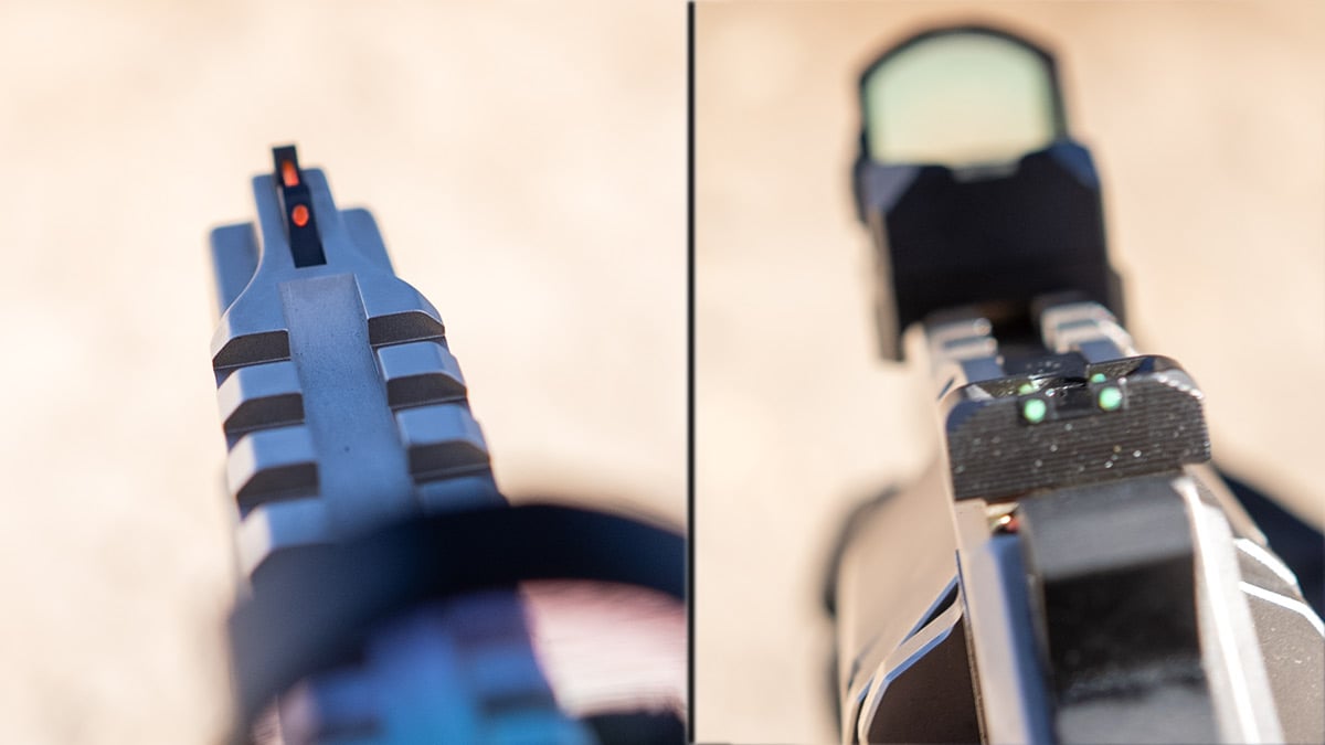 Chiappa Rhino 60DS .44 Mag sights