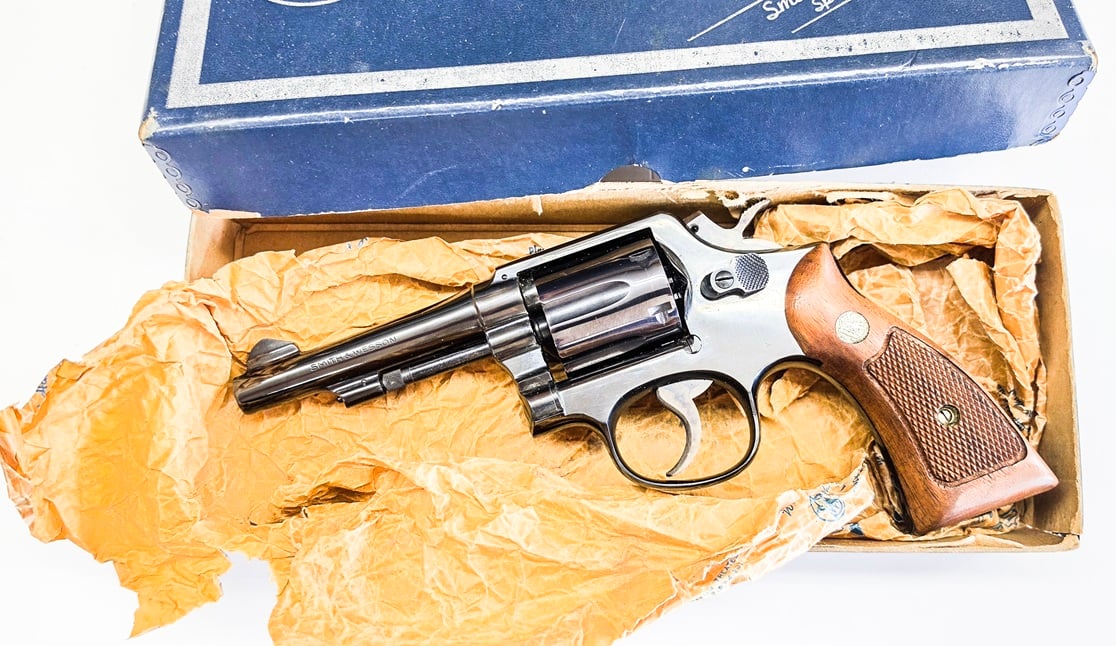 SMITH & WESSON MODEL 10-5 CHAMBERED IN .38 SPL