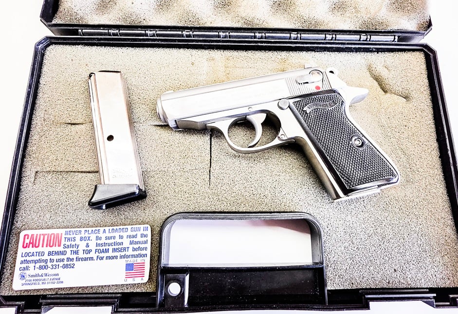 WALTHER PPK/S IS CHAMBERED IN .380