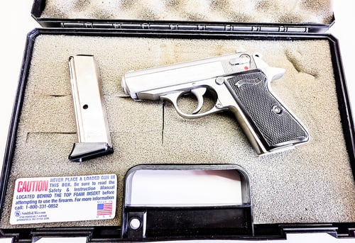 WALTHER PPKS IS CHAMBERED IN 380
