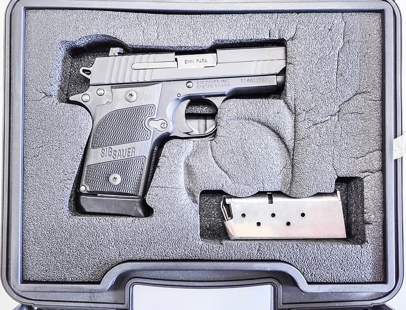 SIG SAUER P938 CHAMBERED IN 9MM
