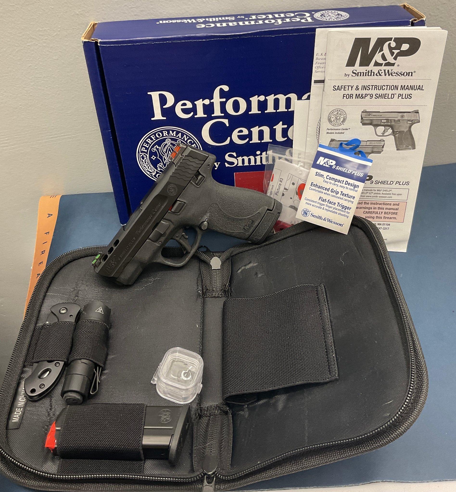 SMITH & WESSON PERFORMANCE CENTER M&P9 SHIELD PLUS