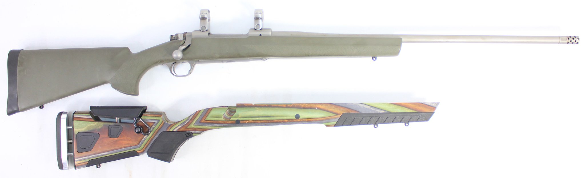 RUGER RUGER M77 HAWKEYE 300 WIN MAG 24" BBL STAINLESS STEEL ALL WEATHER W/ BOYDS STOCK .300 win mag