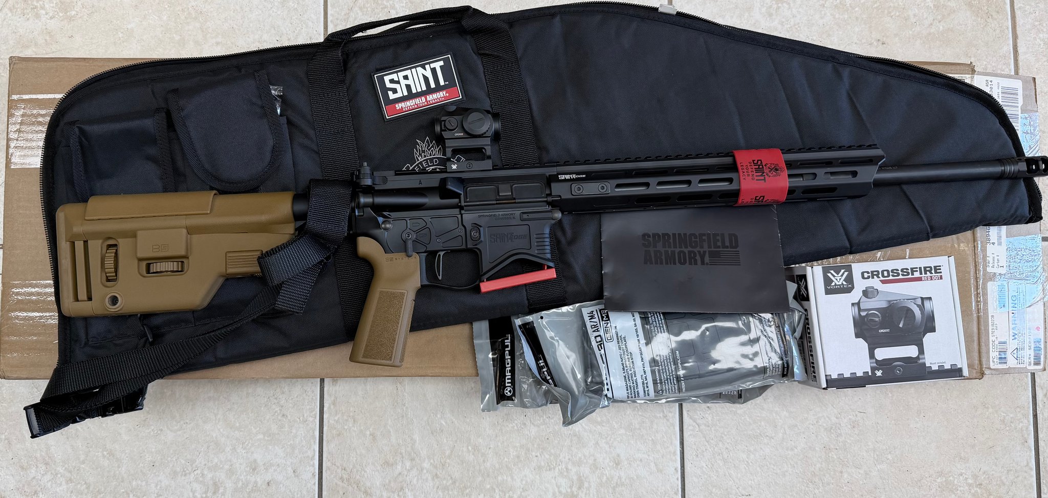 SPRINGFIELD ARMORY SAINT EDGE AR-15 FACTORY NEW .223 wylde